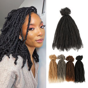 东方时尚合成混合头发合成头发和人发 - Product Image 6