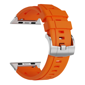 RYB Bracelet de montre sport en fluororubber de haute qualité, doux pour la peau, pour <span class=keywords><strong>IWatch</strong></span> S11 10 9 8 7 6 49mm 45mm 44mm 42mm 46mm - Product Image 3
