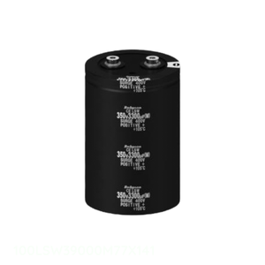 Authorized Distributor 100LSW39000M77X141 39000 uF Chassis Mount CAP ALUM 39000UF 20% 100V SCREW Capacitor - Product Image 1