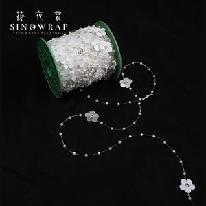 Chaîne <span class=keywords><strong>de</strong></span> perles en plastique en forme <span class=keywords><strong>de</strong></span> fleur <span class=keywords><strong>de</strong></span> prunier pour Noël 2025 – Grande Vente - Product Image 4