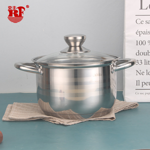 Juego de utensilios de cocina de acero inoxidable, juego de utensilios de cocina RF de estilo europeo <span class=keywords><strong>Milano</strong></span>, Color Original con tapa de vidrio transparente, 12 piezas - Product Image 2