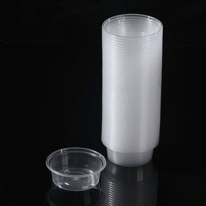 Vaso Transparente Desechable de PP Apilable para Condimentos, para Servicio de Entrega de Alimentos - Product Image 4