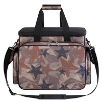 Sac isotherme de pique-nique portable pour 4 personnes, idéal pour le camping et les voyages, ensemble complet personnalisable avec grand compartiment isotherme