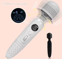 Vibrateur AV chauffant pour point G et clitoris, masseur vibrant à grande tête, godemiché vibrant pour femme