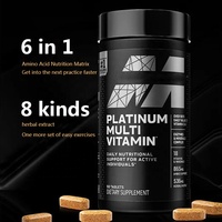 Multivitamines Platinum Bce Sports Fitness Multivitamines Taurine Comprimés en gros pour adultes Augmenter la masse musculaire et l'énergie