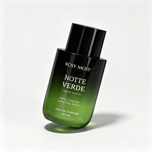 Kosy Mosy Luxury Lifestyle Market Notte Verde Underground <span class=keywords><strong>Jazz</strong></span> Club Muted Herbal Foliage Dense Cedar Mist 100ml Perfume para Hombre - Product Image 6