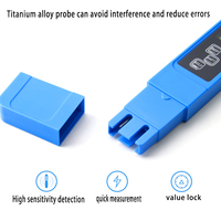 Stylo testeur numérique multifonctionnel de qualité de l'eau pour la pureté de l'eau, testeur de température PPM TDS EC, 1 ensemble de 3 en 1