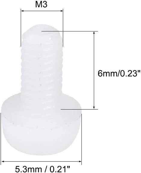 Phillips Pan Head Nylon Plastic Screw