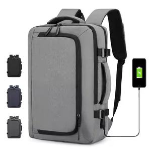 Nueva mochila Unisex multicapa de gran capacidad para ordenador portátil, duradera, impermeable, suave, con cremallera de poliéster, mochilas para ordenador de negocios - Product Image 3