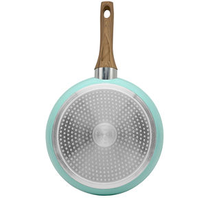 Juego de utensilios de cocina antiadherentes personalizados de fábrica, juego de sartenes y ollas de sopa de aluminio antiadherentes de granito con tapas, juego de sartenes de cocina de alta calidad - Product Image 4