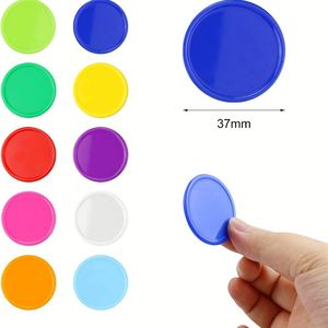 Fichas Redondas Pequeñas para Juegos de Póker, Tablero de Conteo, Marcadores para Ajedrez, Cartas, Juegos de Matemáticas, Aprendizaje, Recompensas, Puntos, Monedas - Product Image 4