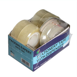 Cinta adhesiva de un solo lado para oficina, resistente al calor, Diseño Artesanal, pequeña cinta transparente de papelería - Product Image 4