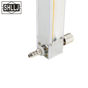 LZB-3 LZB-100 带控制阀的玻璃转子流量计，用于气体/空气介质测量，流量范围为6-60毫升/分钟至160-1600毫升/分钟 - Product Image 6