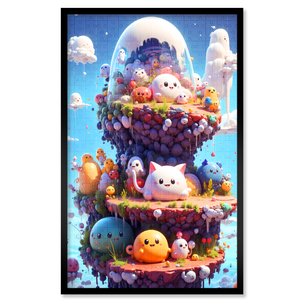 Fabricant de Puzzles Éducatifs Cartoon Personnalisés en Gros Pour Enfants/Adolescents & Adultes DIY <span class=keywords><strong>1000</strong></span> <span class=keywords><strong>Pièces</strong></span> Multi-Matériaux - Product Image 1