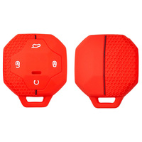 Coque de clé de voiture en silicone pour Chery Traveller Jetour T2 2023-2025 Coque de clé à distance Fob