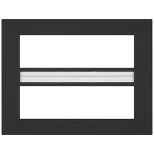 Vimar Classic 14M Black Plate 21 In Length Wall <b>Switch</b> Cover - Product Image 1