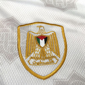 Bordado Retro Oversized Casual Fútbol Jersey Fútbol Camiseta - Product Image 4