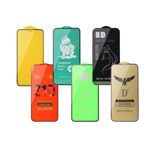 9D 5D 21D Glass Mobile Phone Tempered Glass Screen Protector for iphone 15 17 Pro Max 16 Protector De Pantalla Vidrio Templado