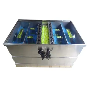 Osaces O-180K stainless steel box type koi pond filter 3 chamber pond filter for koi fish pond