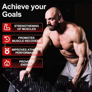 Venta al por mayor 5000mg creatina monohidrato gomitas suplemento pre-entrenamiento para adultos hombres mujeres crecimiento muscular y recuperación de resistencia - Product Image 5