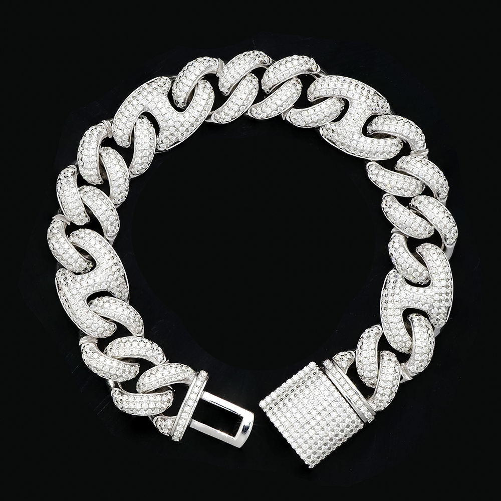 15mm width pig snout Cuban link