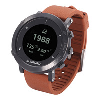 Montre de sport GPS pour course à pied, marathon, triathlon, randonnée, boussole, étanche, intelligente, rechargeable, personnalisable pour hommes
