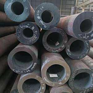 Pipa Baja Karbon Seamless Hot Rolled Berkualitas Tinggi St37 St52 1020 1045 <span class=keywords><strong>A106b</strong></span> untuk Fluida, Pengeboran, dan Minyak dengan Sertifikat API & GS - Product Image 6