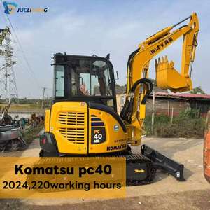 Escavatore <span class=keywords><strong>Komatsu</strong></span> PC40 di Seconda Mano di Alta Qualità, 4 Tonnellate, Capacità Benna 0,16m, Modello 2024, Certificato con Ispezione Video - Product Image 1