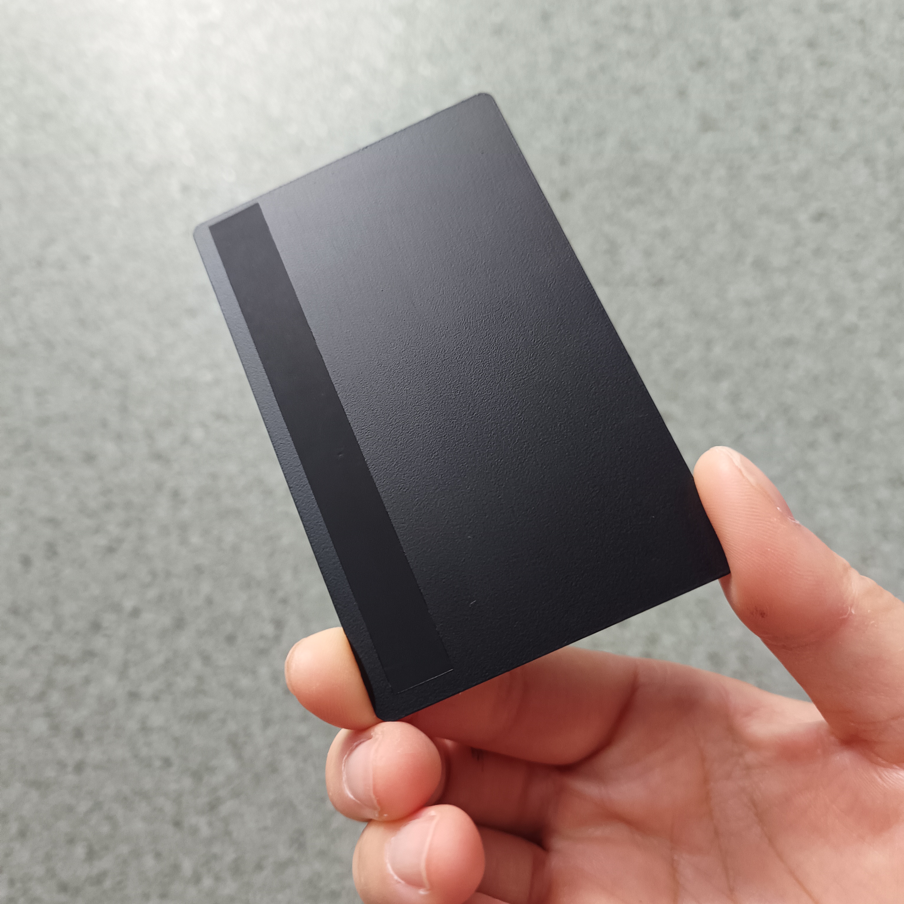 aluminio negro