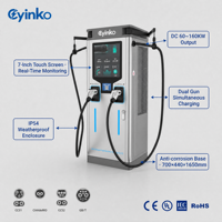 Borne de recharge commerciale pour véhicules électriques 60kW 80kW, station de charge rapide DC, chargeur de véhicules électriques sur pied CCS2 OCPP