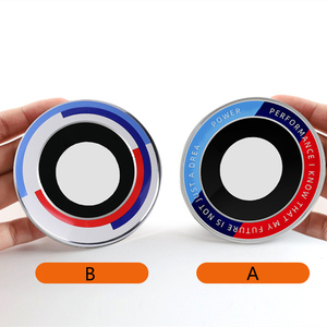 50e anniversaire Logo décoration extérieure couverture accessoires de style pour <span class=keywords><strong>BMW</strong></span> X3 X4 X5 X6 3 5 6 7 Series GT E90 F30 F10 G32 - Product Image 5