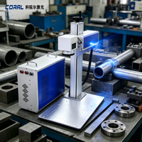 Machine de marquage laser à fibre CNC industrielle HG-ZM-T-D30 30W, nouveau modèle pour la gravure de composants métalliques et plastiques, prend en charge DXF AI DST