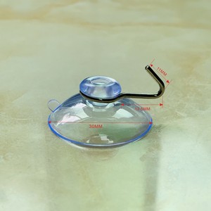 <b>Clear</b> PVC Powerful Absorption with Hole Suction Cup for kitchen - Product Image 4