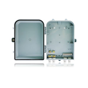Caja <span class=keywords><strong>de</strong></span> Distribución <span class=keywords><strong>de</strong></span> Fibra Óptica, Gabinete <span class=keywords><strong>de</strong></span> Terminación con Divisor <span class=keywords><strong>de</strong></span> 4 Puertos, Multiusos y Resistente a la Intemperie - Product Image 2
