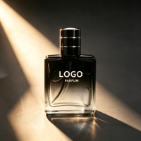 Parfum de luxe pour homme 50ml, senteur boisée naturelle, parfum longue durée, vente en gros, marque privée
