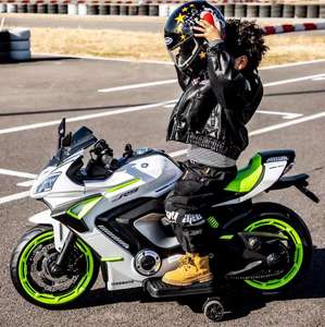 รถจักรยานยนต์ไฟฟ้าสำหรับเด็กมอเตอร์ไซค์ไฟฟ้าสำหรับเด็กอายุ5-10ปี - Product Image 6