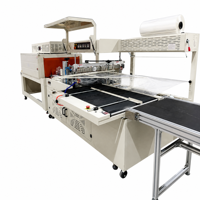 Machine d'emballage thermorétractable pour couches pour bébés, tunnel de rétraction pour films PE POF, équipement d'emballage 850