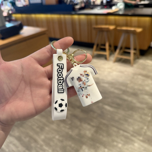 WORLD And CUP Football Star For Jersey PVC <strong>Keychain</strong> Pendant Sports Souvenir Car <strong>Keychain</strong> Pendant Gift Wholesale - Product Image 6