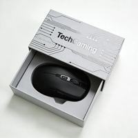 Boîte à souris personnalisée GoTop, structure rigide, finition mate, doublure douce, emballage haut de gamme pour souris d'ordinateur, cadeau