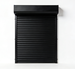 Porte di Sicurezza in <span class=keywords><strong>Acciaio</strong></span> dal Design Moderno Industriale Commerciale, Serrande <span class=keywords><strong>Avvolgibili</strong></span> Antivento per Magazzini, Porte a Serranda Finite - Product Image 3