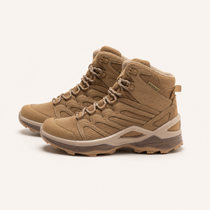 Outdoor Hiking Boots Artificial Nubuck Upper <b>Waterproof</b> Membrane Anti Slip Rubber Outsole Ankle Support Trekking Footwear - Product Image 1