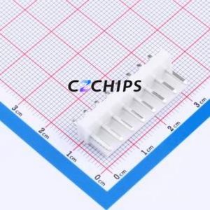 HDGC3963WV-8P Wire-to-Board Pin Header Through hole Component (THT),P=3.96mm Connector 1x8P 3.96mm Through Hole VH - Product Image 1