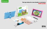 B96 Çocuk Tablet PC Yeni Model Toptan Satışta 7 inç WiFi Çift Çekirdekli 128GB Hafızalı Öğrenme ve Ders Çalışma Makinesi Çocuklar İçin Npad
