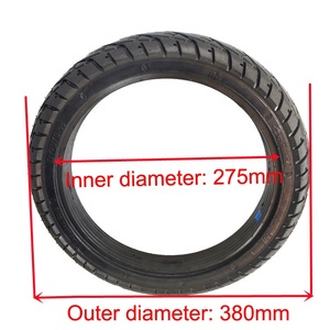 Pneumatico Solido di Alta Qualità 16 Pollici 16x2.5 16*2.5A Antiforatura per Piccoli Carrelli <span class=keywords><strong>a</strong></span> <span class=keywords><strong>Mano</strong></span> - Product Image 2