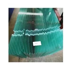 Commercial bank laminated tempered glass for bullet proof