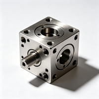 Solution complète de traitement de surface par usinage CNC pour matériaux aluminium/cuivre/laiton/fer, tolérance de 0,01 mm, CNC 5 axes