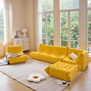 Chaise de salon promotionnelle en tissu velours, utilisation en chambre, durable, portable, écologique, emballage compact, fabricant direct - Product Image 3