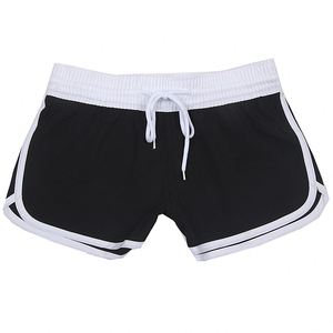 Shorts de Surf Negros Estampados para Mujer, con Logotipo Personalizado, al por Mayor - Product Image 3