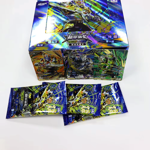 Impression personnalisée de haute qualité Anime Cartoon feuille holographique <span class=keywords><strong>carte</strong></span> à collectionner pour les enfants fabriqués à partir de papier Durable - Product Image 1