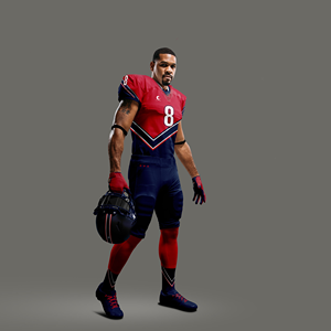 パーソナライズされたデザインのアメリカンフットボールジャージーユース昇華アメリカンフットボールウェア - Product Image 3